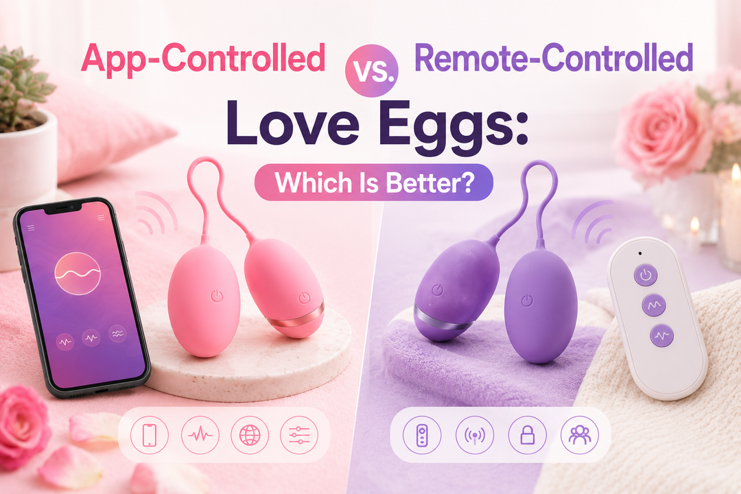 App-Controlled vs. Remote-Controlled Love Eggs: Which Is Better?