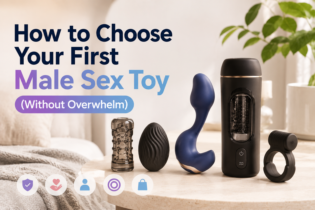 How to Choose Your First Male Sex Toy (Without Overwhelm)