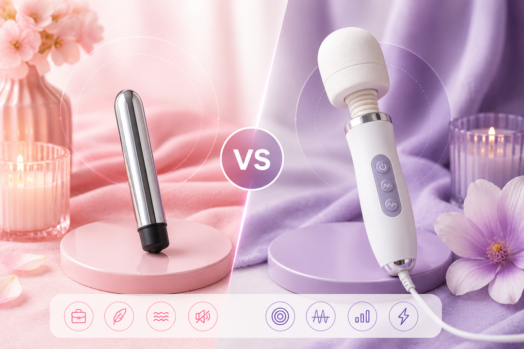 Silver Bullet vs Wand Vibrator: Key Differences lovetoystores Silver Bullet vs Wand Vibrator: Key Differences lovetoystores