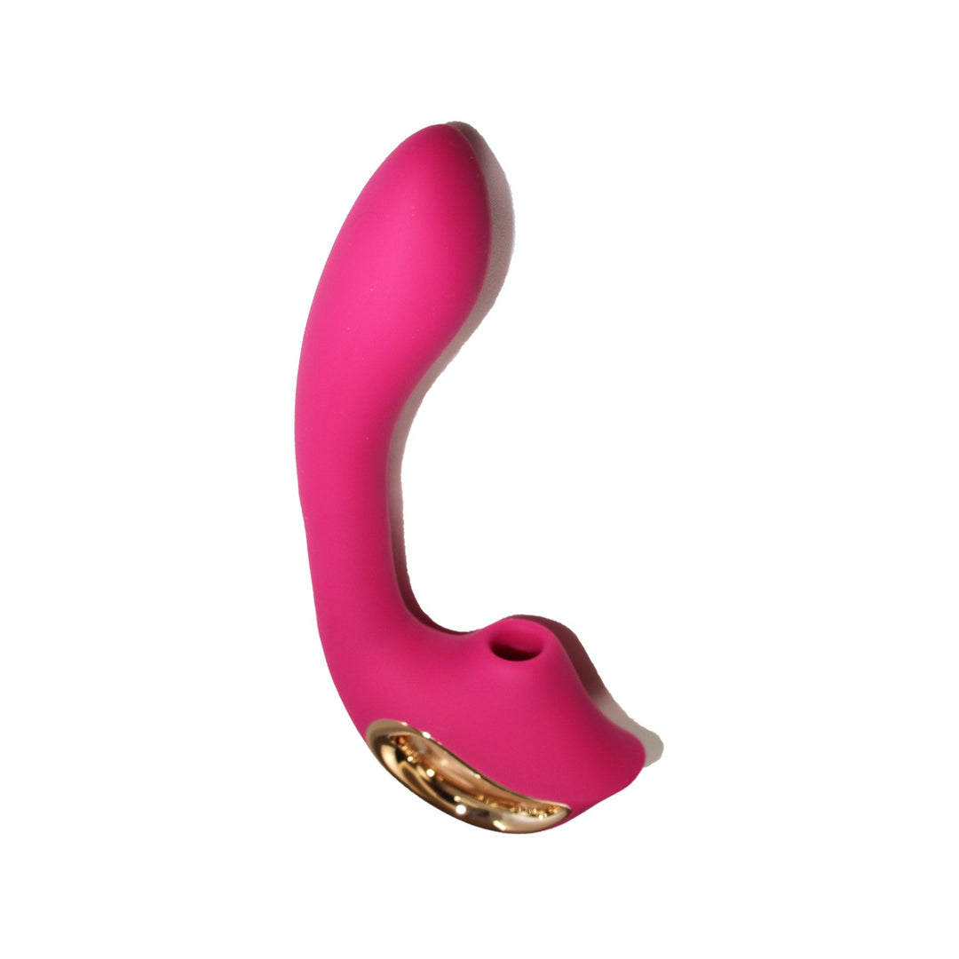 Flexible G-Spot and Clitoral Sucking Vibrator 9 Vibration & 9 Suctio lovetoystores Flexible G-Spot and Clitoral Sucking Vibrator 9 Vibration & 9 Suctio lovetoystores