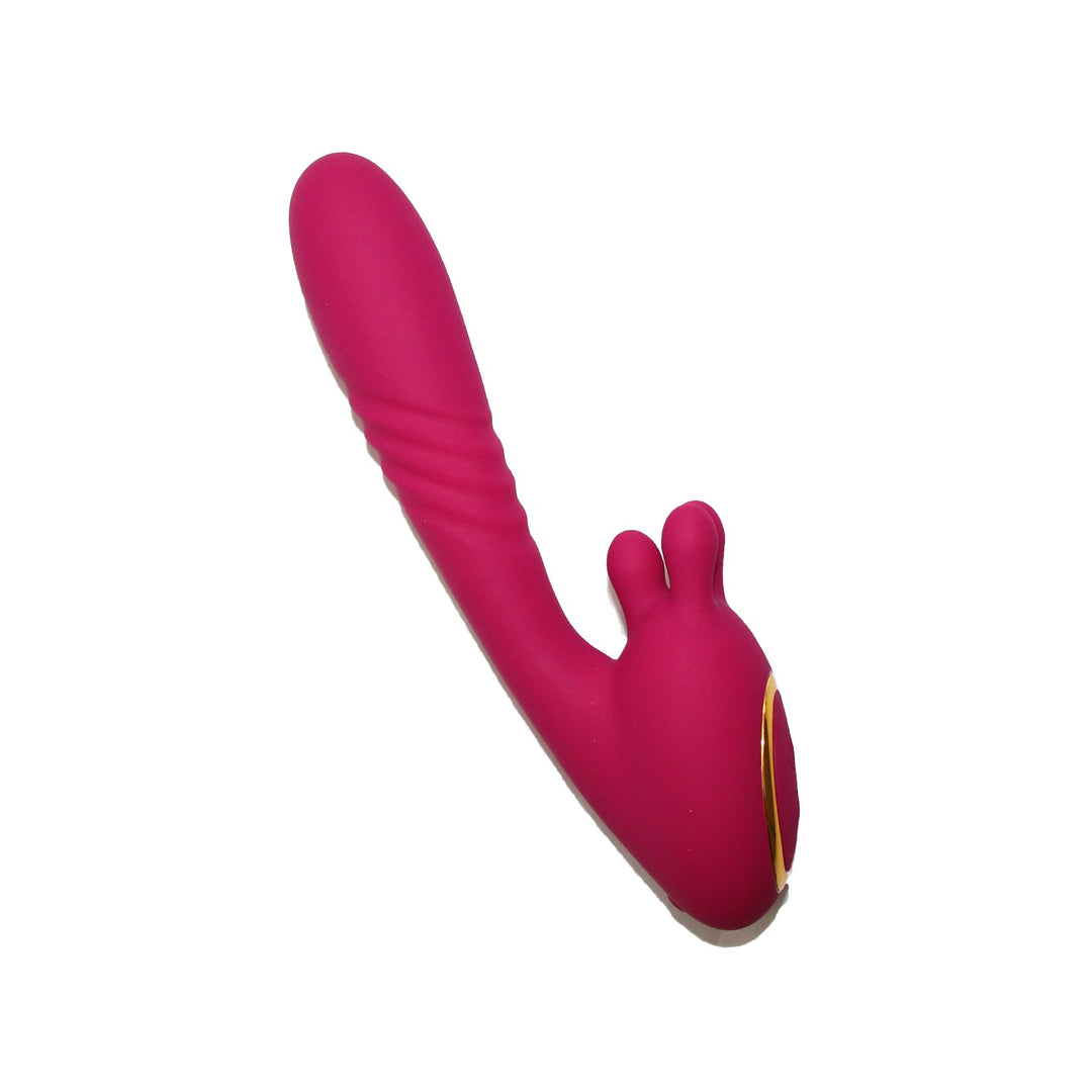 Thrusting & Rotating G-Spot Vibrator Dual Stimulation Female Masturb lovetoystores Thrusting & Rotating G-Spot Vibrator Dual Stimulation Female Masturb lovetoystores