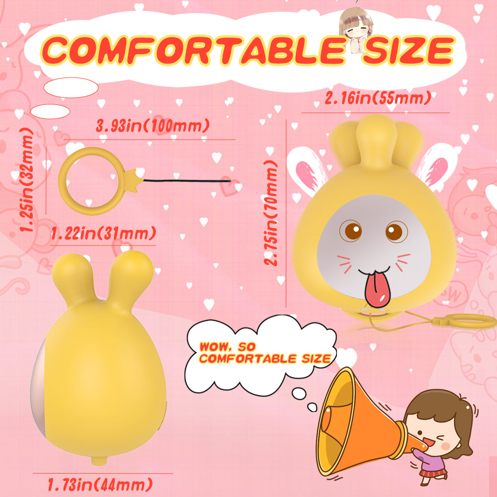 9-Speed Mini Vibrator for Women-USB/Car Fast Charge, IPX6 Waterproof Ultra-Quiet Silicone Toy