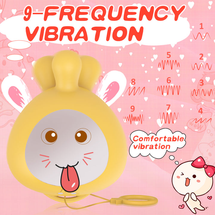 9-Speed Mini Vibrator for Women-USB/Car Fast Charge, IPX6 Waterproof Ultra-Quiet Silicone Toy