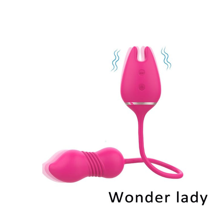 Auto-Thrust Couple Vibrator｜Dual Motor & 9 Thrust Modes｜G-spot & Clitoral Sync｜IPX7 Waterproof Design