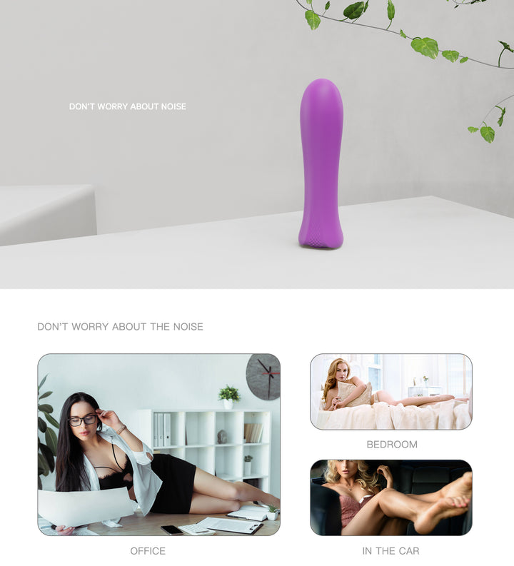 Mini Wireless Vibrating Bullet Waterproof Long Power Bullet Vibrator