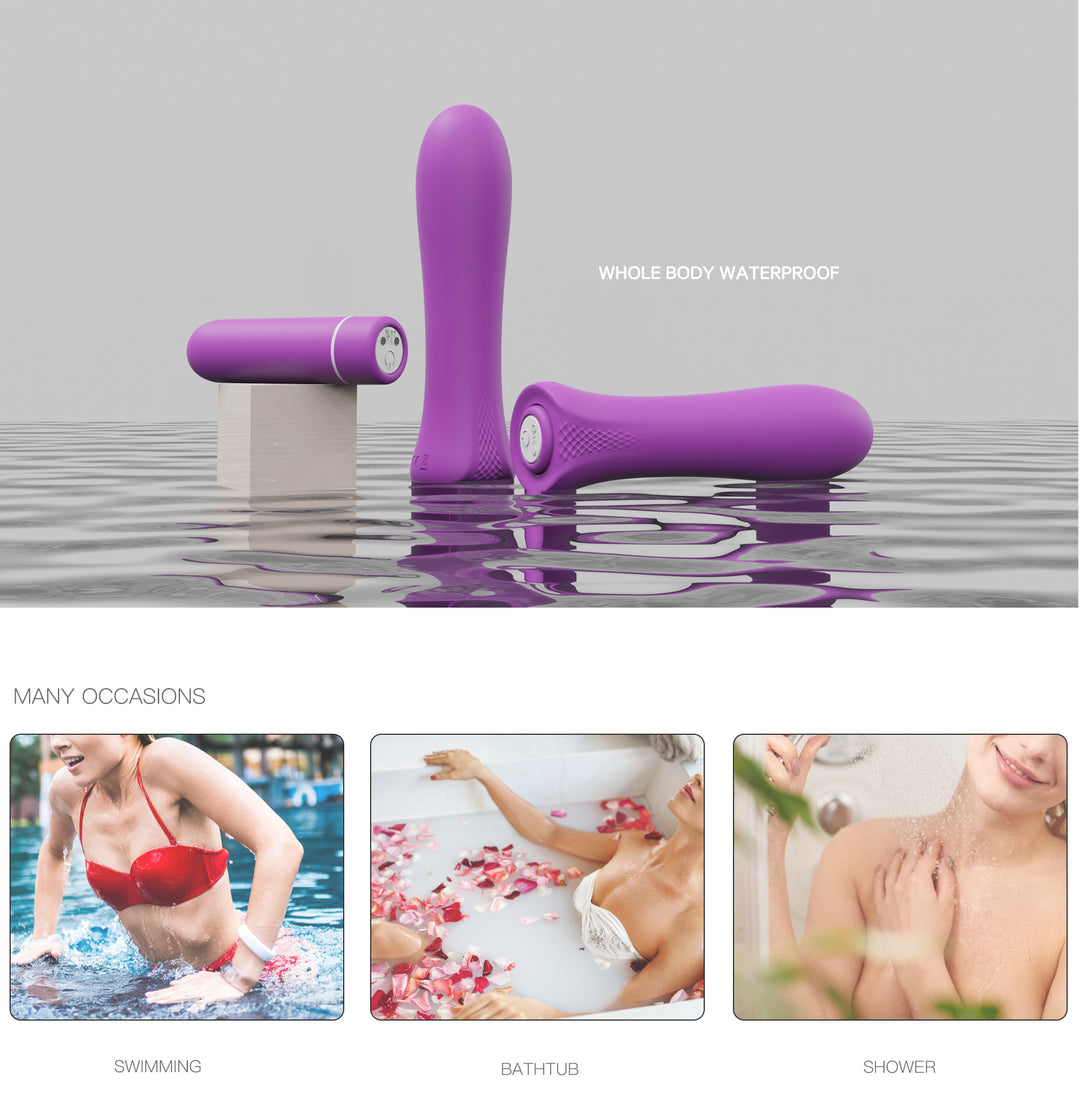 Mini Wireless Vibrating Bullet Waterproof Long Power Bullet Vibrator
