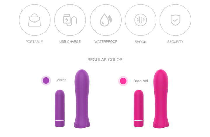 Mini Wireless Vibrating Bullet Waterproof Long Power Bullet Vibrator