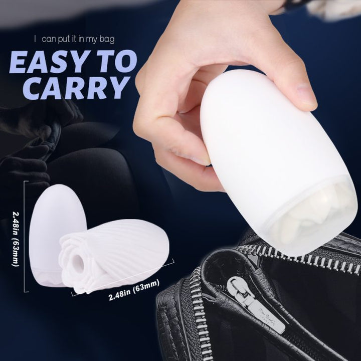 Rose Male Masturbator Cup Glans Stimulator Adult Sex Toys For Men Masturbators