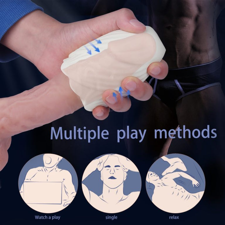 Rose Male Masturbator Cup Glans Stimulator Adult Sex Toys For Men Masturbators