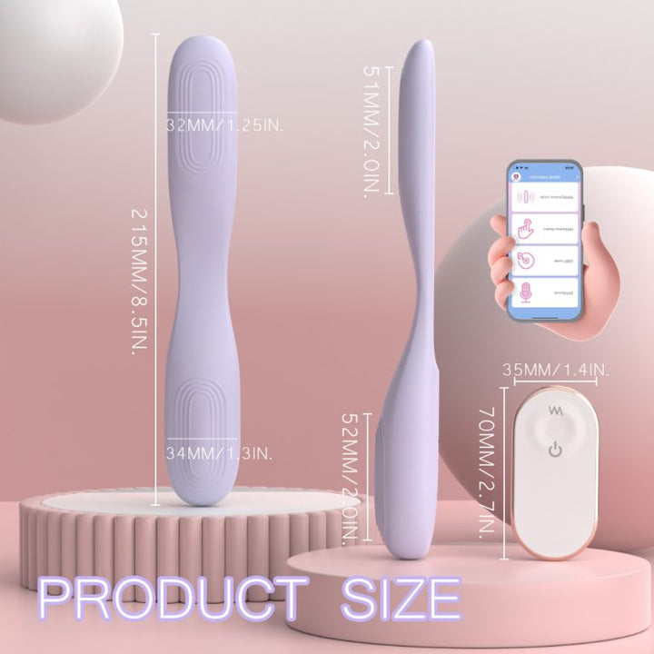 Wearable Dual-Head Vibrator for Women – 9 Vibration Modes, G-Spot & Clitoral Stimulator, Waterproof & USB Rechargeable