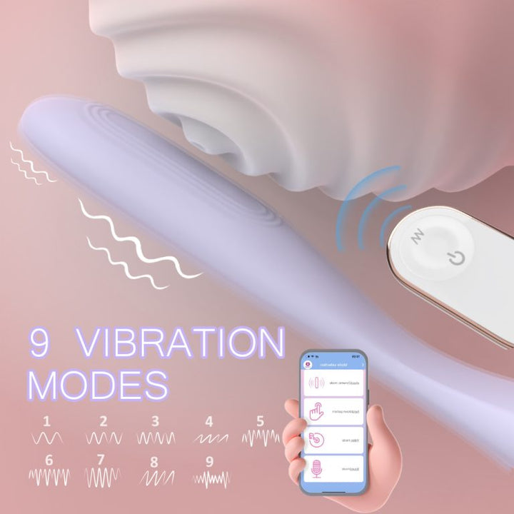 Wearable Dual-Head Vibrator for Women – 9 Vibration Modes, G-Spot & Clitoral Stimulator, Waterproof & USB Rechargeable