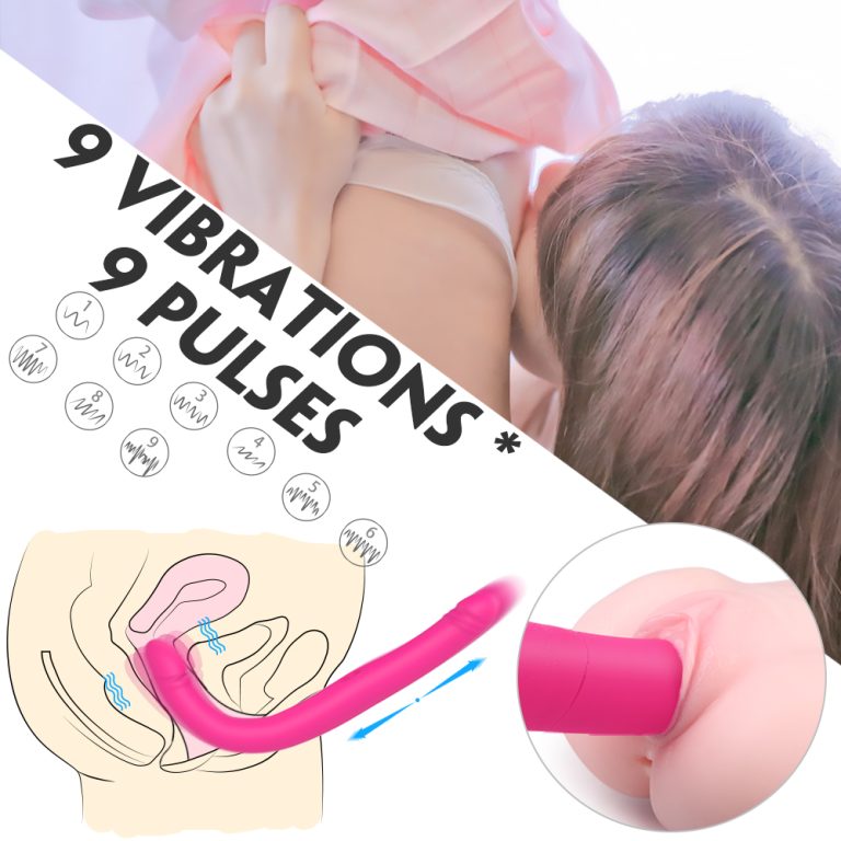 Silicone Strap On Penis Double Headed Dildo Lesbian Couples G Spot Clit Vibrator Sex Toys For Women