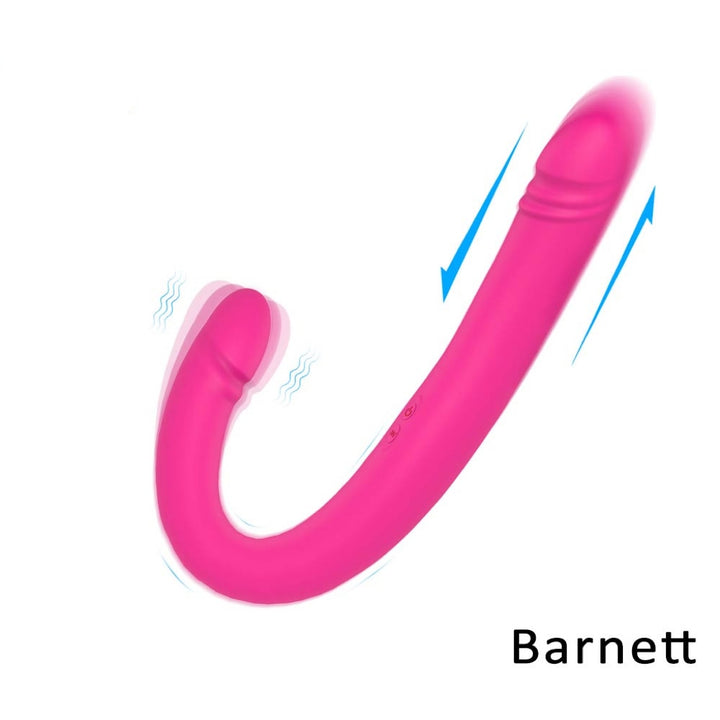 Silicone Strap On Penis Double Headed Dildo Lesbian Couples G Spot Clit Vibrator Sex Toys For Women
