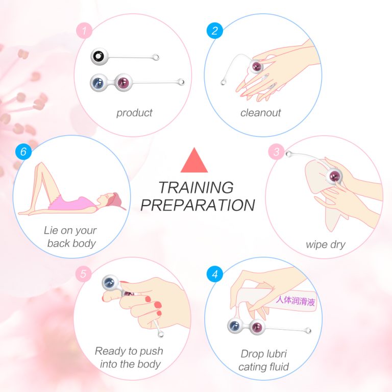 Soft Silicone Postpartum Recovery Vaginal Tighten Kegel Ball