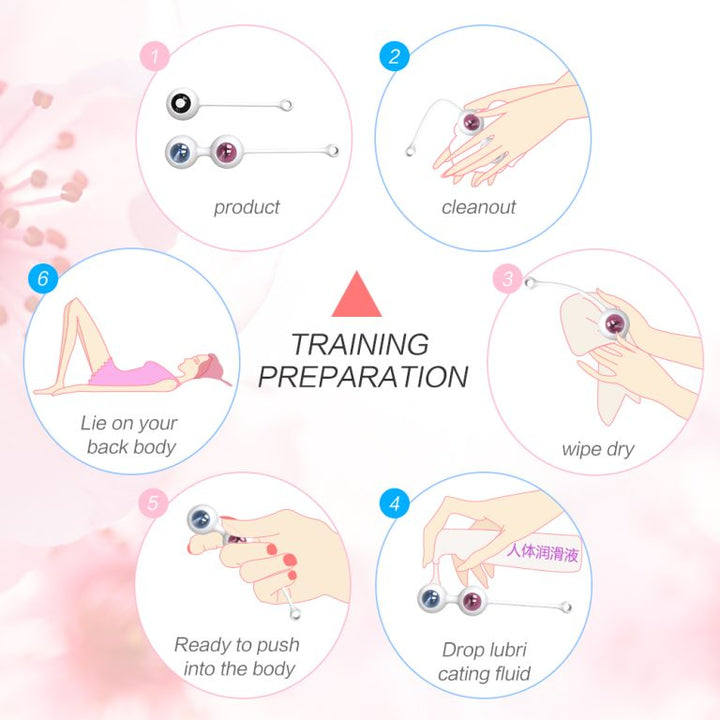 Soft Silicone Postpartum Recovery Vaginal Tighten Kegel Ball