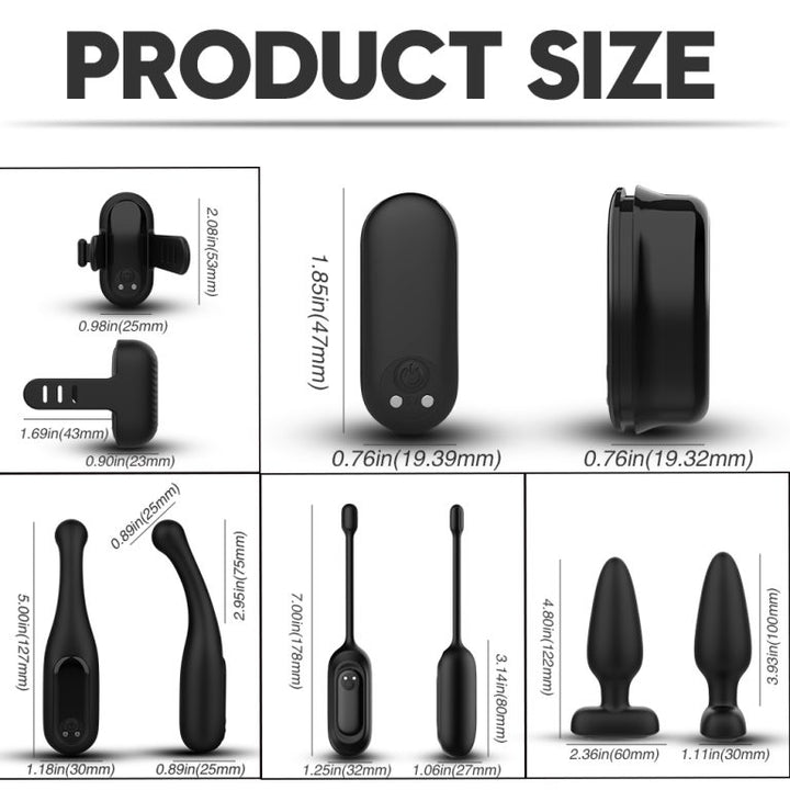 Anal Plug G Spot Vibrators Finger Sleeve Vagina Vibrator Sex Toy Sets