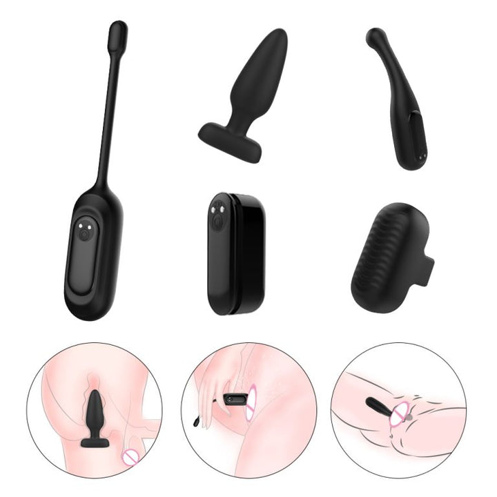 Anal Plug G Spot Vibrators Finger Sleeve Vagina Vibrator Sex Toy Sets